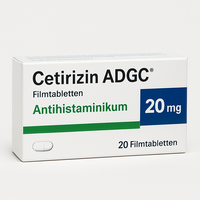 Cetirizin ADGC 20 Filmtabletten - PZN 02662745