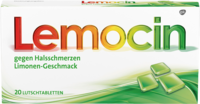 Lemocin gegen Halsschmerzen 20 Lutschtabletten - PZN 12397155